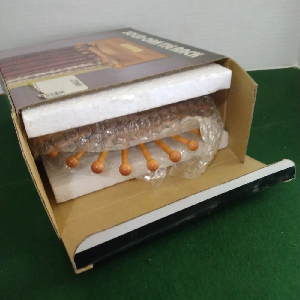 Solid Oak Revolving Tie Rack - Picture 9 of 9